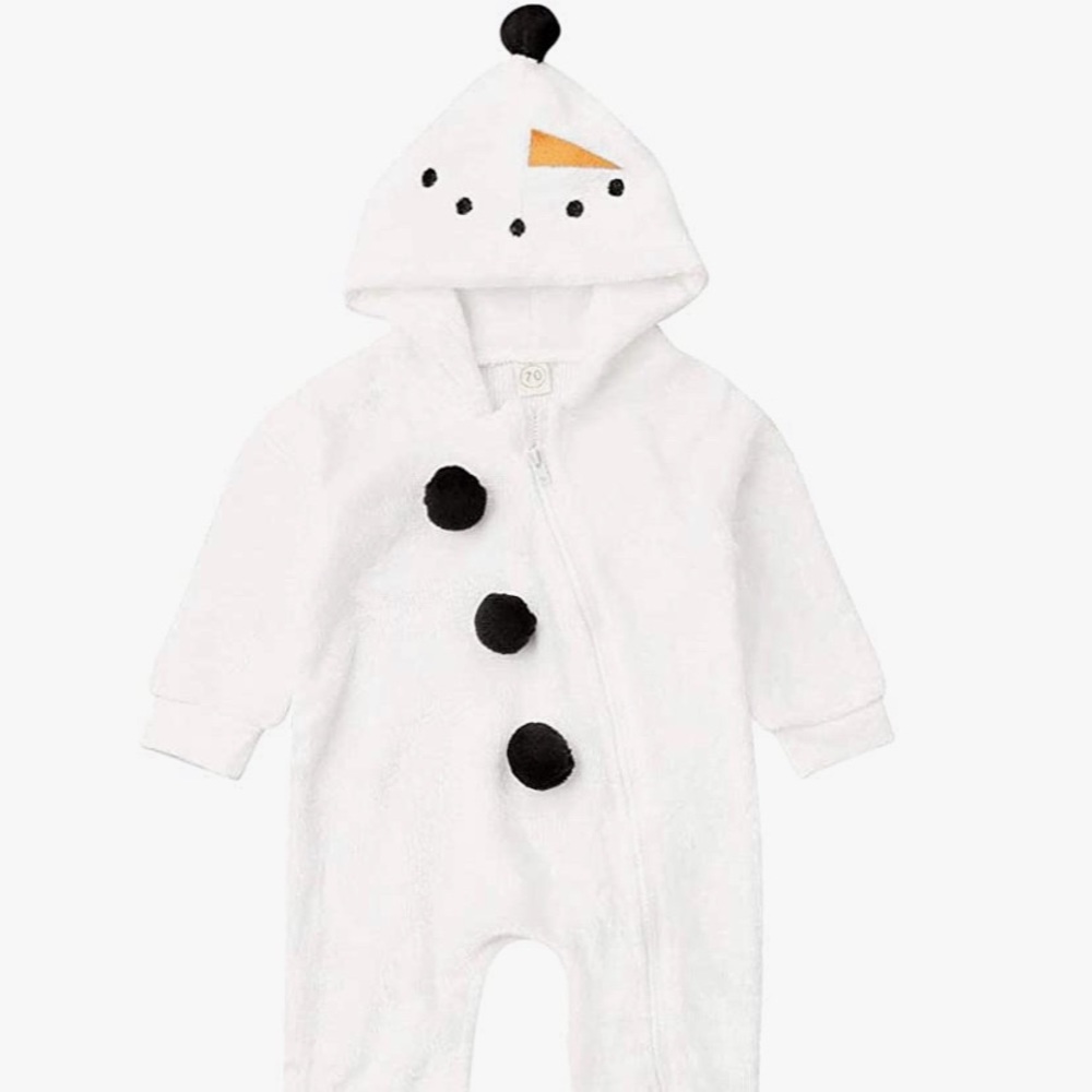 Toddler Snowman Romper Costume 12-18 months